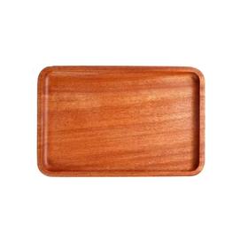 西溪林27cm*17cm乌檀木方盘