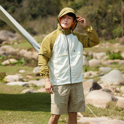 雀说山系冰感防晒衣男女同款UPF50+防紫外线防水可拆卸袖子情侣防晒服AL94555 商品图8