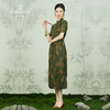 【繁花似锦】【香云纱】乔万尼24mm连衣裙真丝新中式旗袍设计EM2E775 商品缩略图1