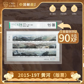 2015-19 黄河 版票 片材90分