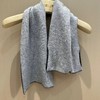 【线上专属】羊绒围巾（PS-100黑灰） 商品缩略图2