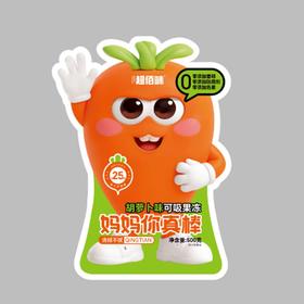 TJ超佰味500g胡萝卜味吸吸果冻