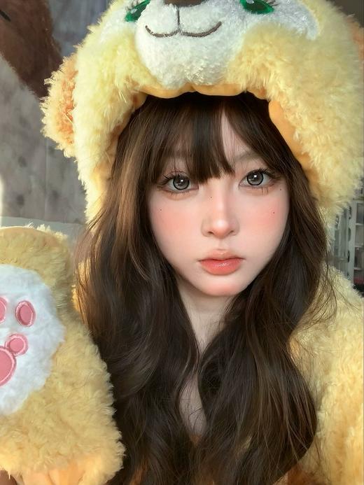 mimipark半年抛【糕手小兔】14.5mm仙气果茶色 商品图2