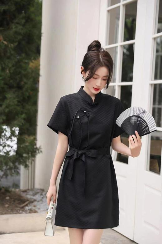 ANSUABEL 新中式改良旗袍连衣裙 18151 商品图1