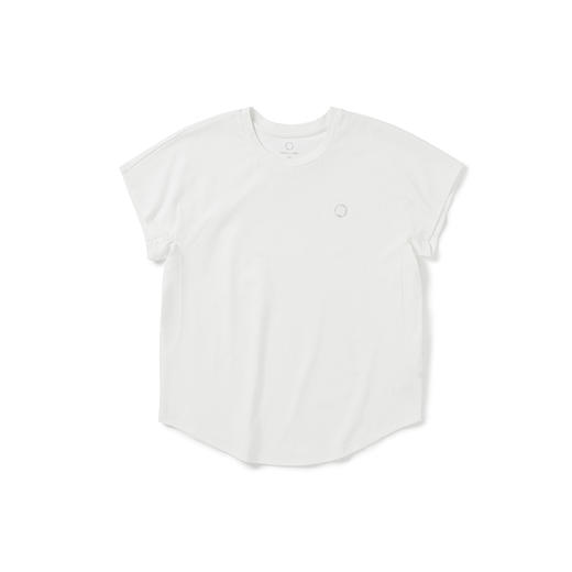 WHEELS and WIND 女式SOLOTEX吸水速干修身机能性圆领短袖T恤 商品图3