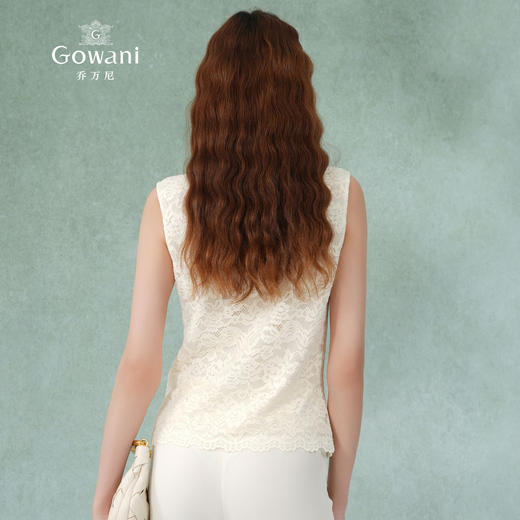 乔万尼背心女夏外穿新款蕾丝设计EM2C700 商品图4