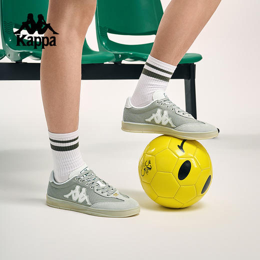 Kappa卡帕背靠背TIFO板鞋女2025春季新款情侣薄底休闲德训鞋子男K0FX5CC70-3253 商品图2