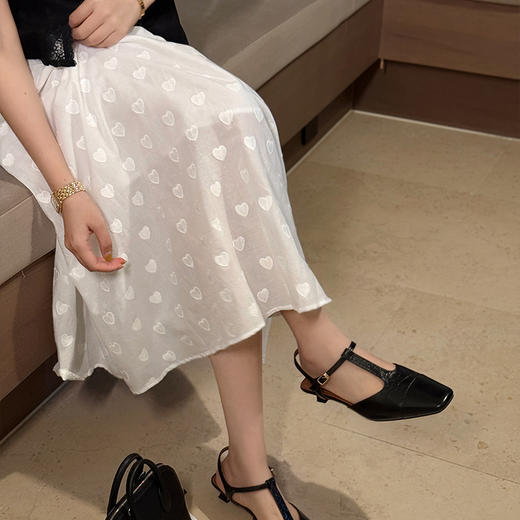 【现货】良木礼爱心棉半裙(Q573) 商品图0