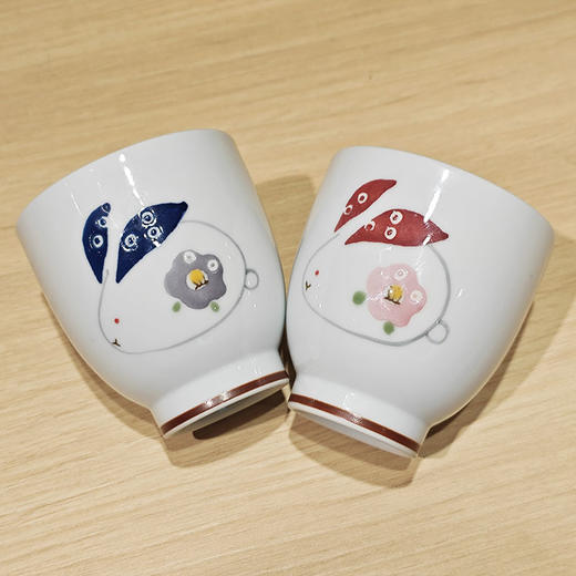 【旬彩 】日本有田烧卡通对杯 商品图1