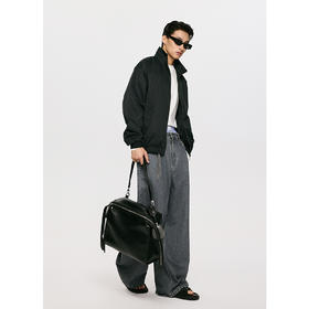 棉仓3521011001-【穿上就走】SOLOTEX防泼水抗皱舒适立领教练夹克