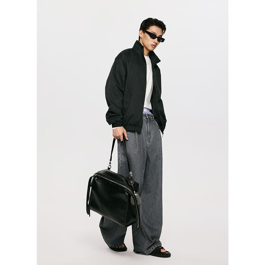 棉仓3521011001-【穿上就走】SOLOTEX防泼水抗皱舒适立领教练夹克 商品图0