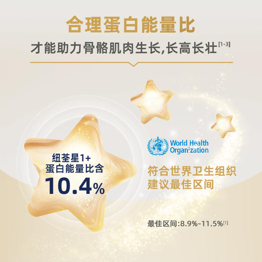 【品牌直供】港版Fortini纽荃星 壹加全营养配方奶粉 1-10岁 400g【效期27-06】 商品图2