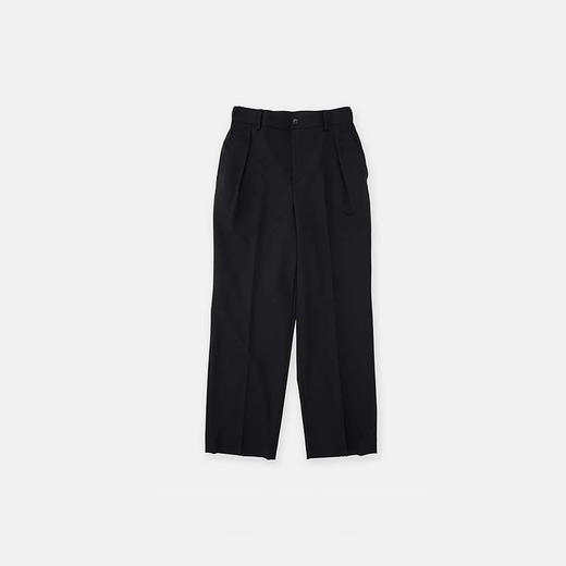 DIGAWEL In tuck Pants 羊毛尼龙混纺耐磨性休闲裤 商品图3