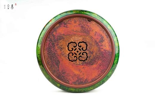 三希堂  流霞系列  枫叶大漆壶承 商品图0