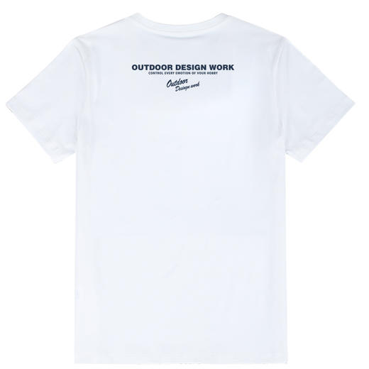 自由基地夏季新品户外露营越野改装创意短袖男女合体版型纯棉t恤 NMT-2223 商品图4