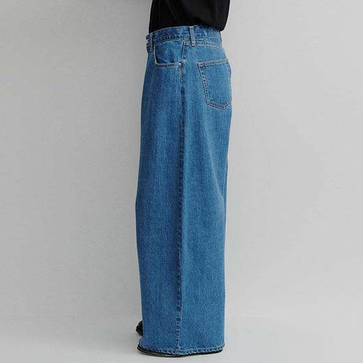 DIGAWEL Wide straight jeans 12oz宽松直筒水洗牛仔裤 商品图1