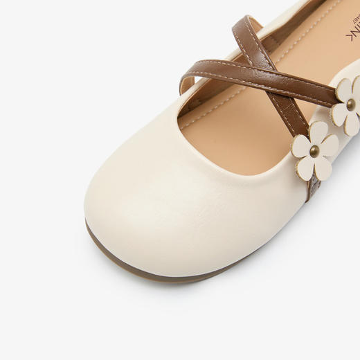 【限时秒杀】西遇包头半拖鞋女新款春夏花朵法式圆头平底外穿玛丽珍穆勒鞋V0656467 商品图5