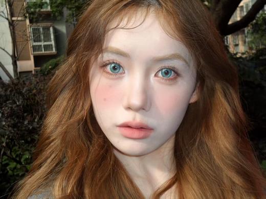 【中直径半年抛】LOVEIIKIRA-青莲雨梦 绿-14.2mm【半年抛 0-1000度 含有525/575】 商品图8