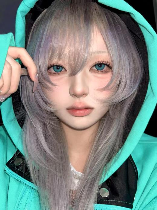 【中直径半年抛】LOVEIIKIRA-蓝雪贵族 蓝-14.2mm【半年抛 0-1000度 含有525/575】 商品图9