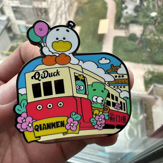 萌宝鸭北京文化系列徽章之前门 商品图2