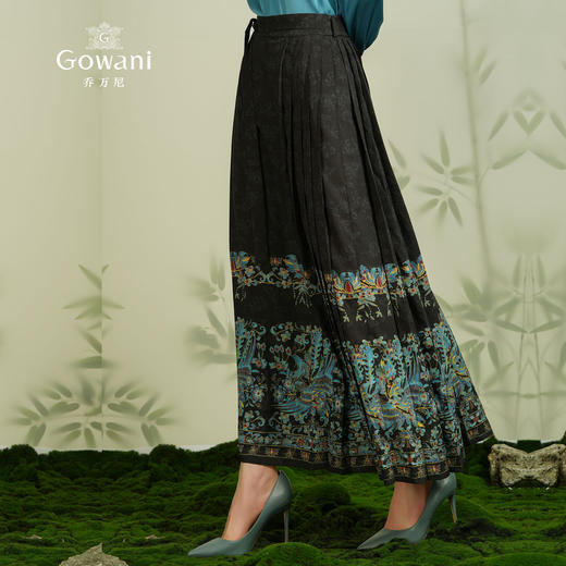 乔万尼重磅提花马面裙新中式设计高级感EM2D910 商品图3