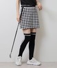 CECIL MCBEE 高尔夫 女士 千鸟格花纹裙弹力短裙 商品缩略图1