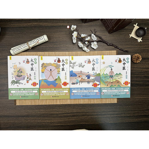 漫画大中医（藏象+中药+经络+方剂）全4册 商品图1