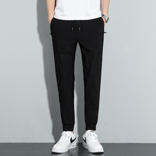 【DCS】大依优型大码冰丝裤休闲运动夏季长裤弹力大号裤子加肥加大松紧腰宽松 商品图4