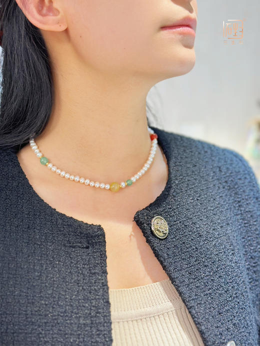 三生石吾行.珍珠彩宝多用链 商品图6