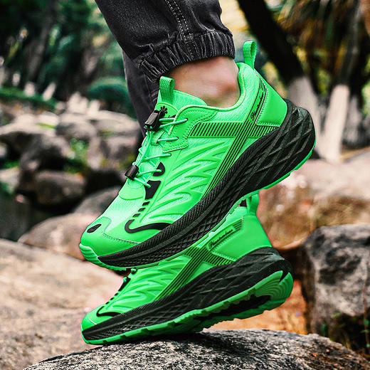 WFK 幻影熊情侣款户外轻跑减震爆米花徒步鞋H1813（48小时发货） 商品图4