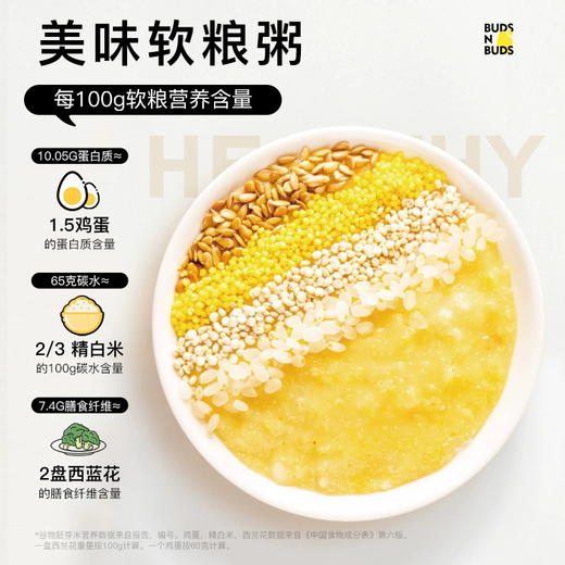 芽芽乐每日软粮粥混合杂粮15天不重样29种谷物搭配免泡直煮易吸收 商品图3