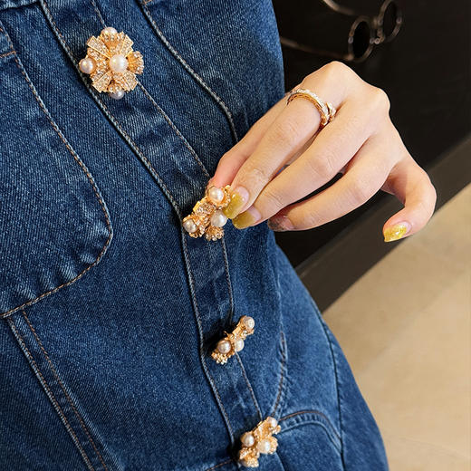 【预售5天】良木礼无袖牛仔连衣裙(Q13) 商品图4