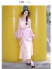 半圆/D24201065/浅粉假两件无袖连衣裙 商品缩略图2