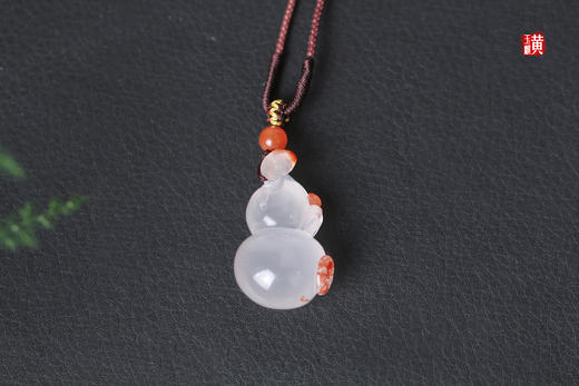 【福禄双全】南红冰飘葫芦吊坠，配精美挂绳 商品图1