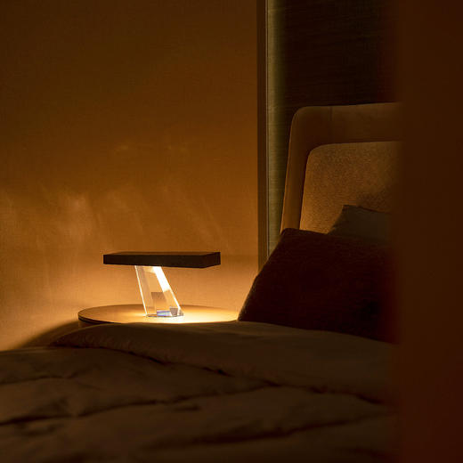 摩根玛瑙系列聚光台灯天然黑洞石+水晶 商品图4