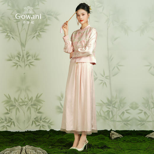 乔万尼马甲重磅国风设计高级感鎏金烫花新中式EM2H725 商品图2