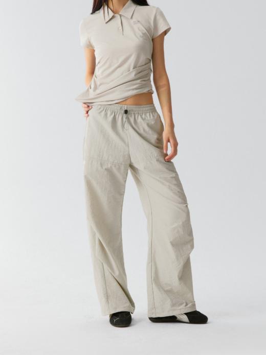 CryingCenter 橡筋腰宽松降落伞裤 哭喊中心 商品图4