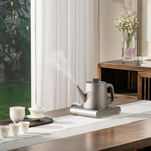 智蔚 小智纯钛智能电热水壶ZW-600 1500W/950ml 商品图0