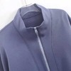 VIVIAN LIU D2447308初秋女装新款时尚立领宽松长袖针织卫衣 商品缩略图2