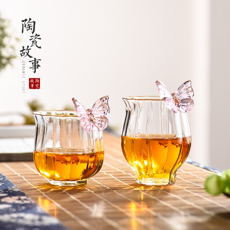 蝴蝶品茗杯