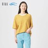 2楼素然环保棉条纹宽松T恤吊牌价795 商品缩略图4
