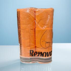 RENOVA黑标檀香卷纸橙色 6卷/提