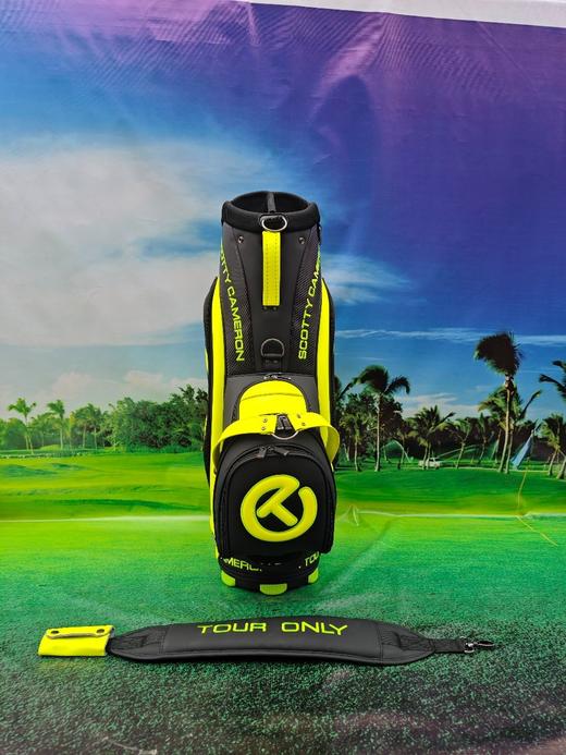 卡梅隆高尔夫球包男士多色圈TPU磨砂料防水职业球袋GOLF装备包 商品图6
