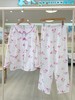松植屋女士小马宝莉亲子款纯棉纱布长袖睡衣套装女款双层纱家居服 商品缩略图5