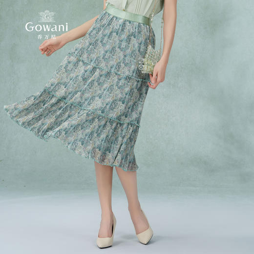 乔万尼夏季新品百褶半身裙艺术EM2D773 商品图1