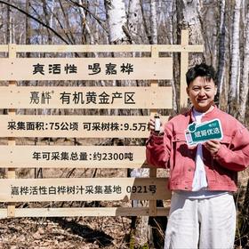 【斌哥优选】嘉桦浓缩白桦树汁,斌哥伊春溯源今年新汁。行业开创者，标准制定者，品质领航者。给大家带来优中选优的桦树汁。60多种营养物质。