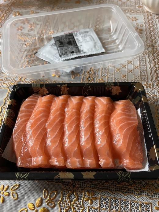 预售周五到货！正宗挪威冰鲜三文鱼~看看这个鱼油线，一分品质一分价格，拒绝跟菜市场通货对比。 商品图1
