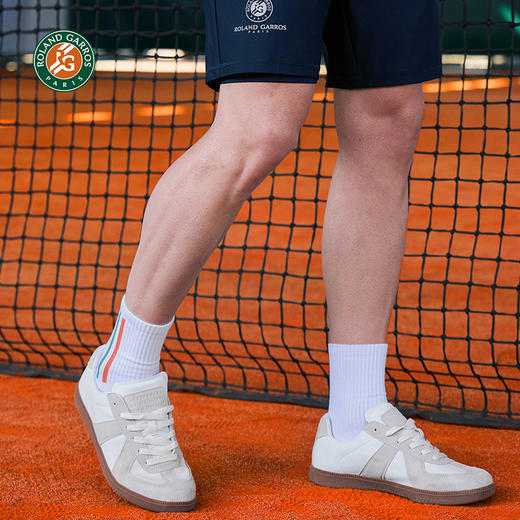 罗兰加洛斯法网运动袜网球运动休闲吸汗防滑透气耐磨户外中筒袜 商品图3