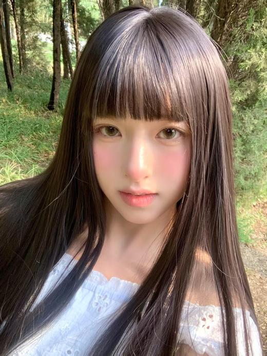 【中直径半年抛】LOVEIIKIRA-心心 棕-14.2mm【半年抛 0-1000度 含有525/575】 商品图5