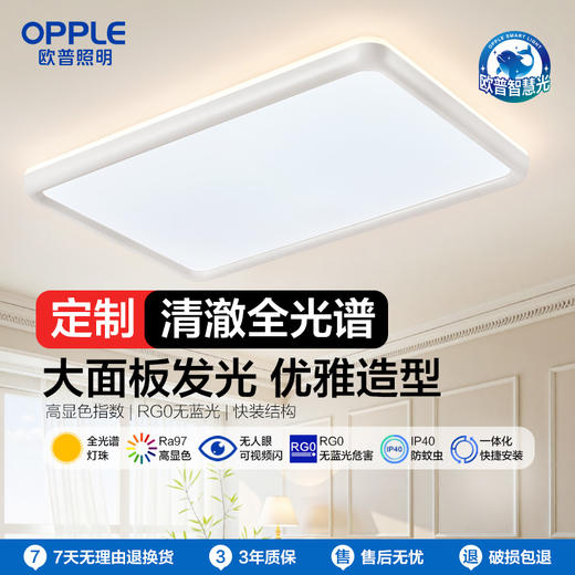 特价🔥奶油布丁客厅吸顶灯 商品图0